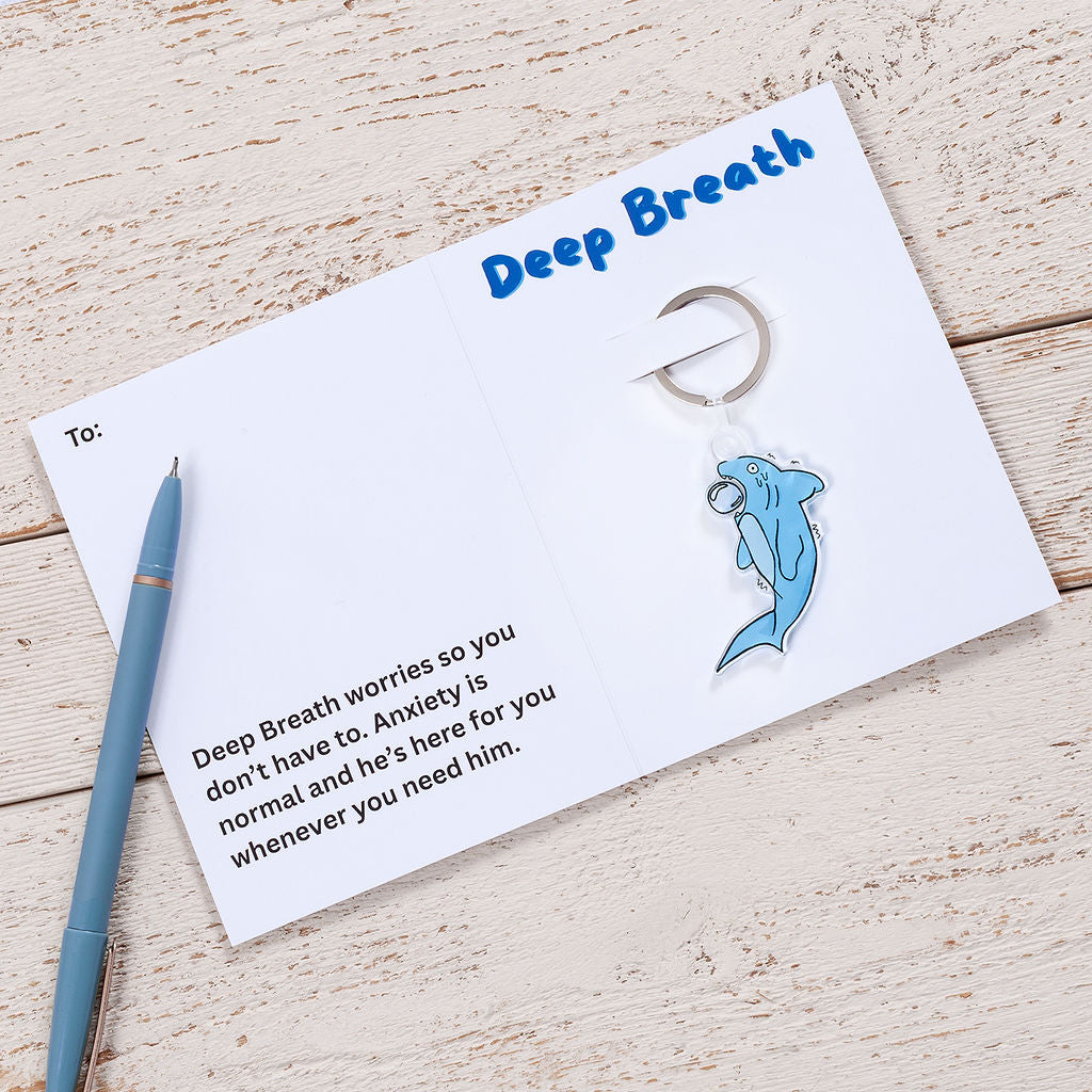 Deep Breath Keychain