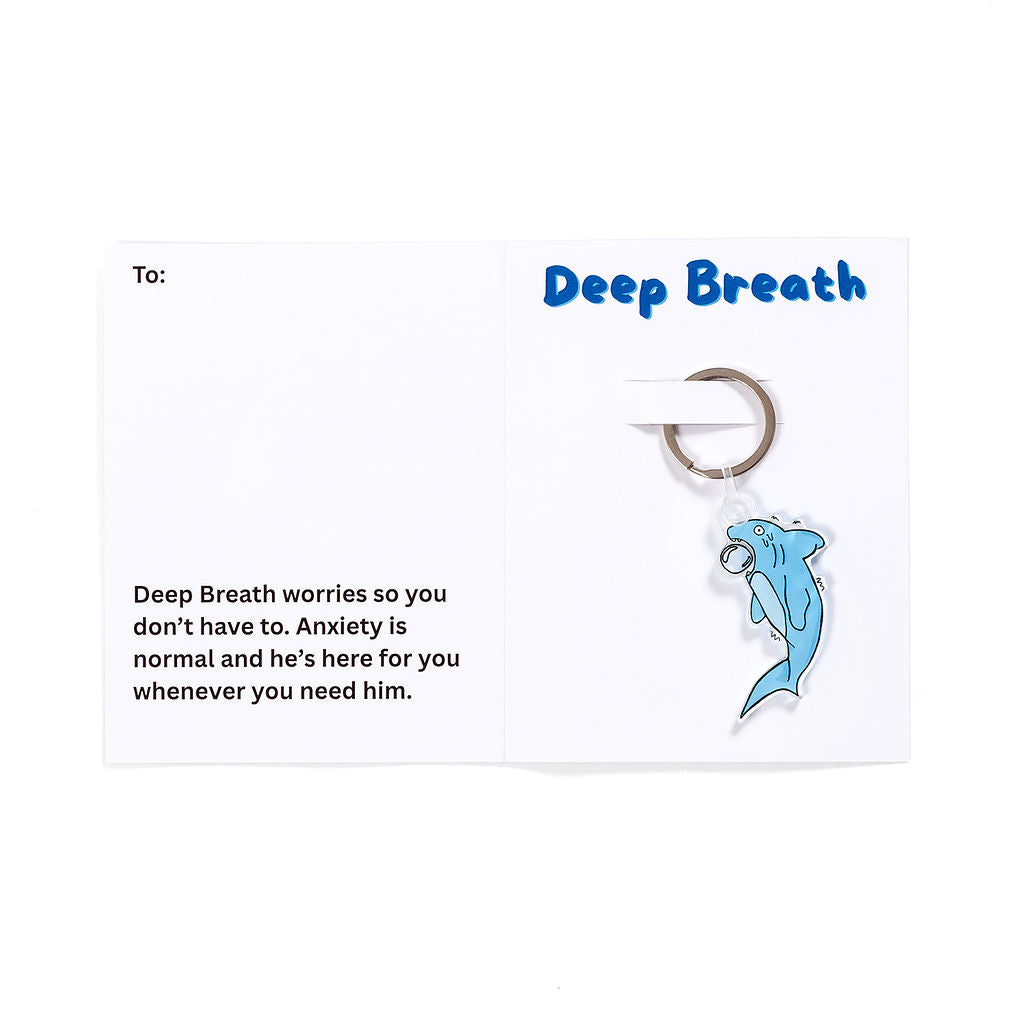 Deep Breath Keychain